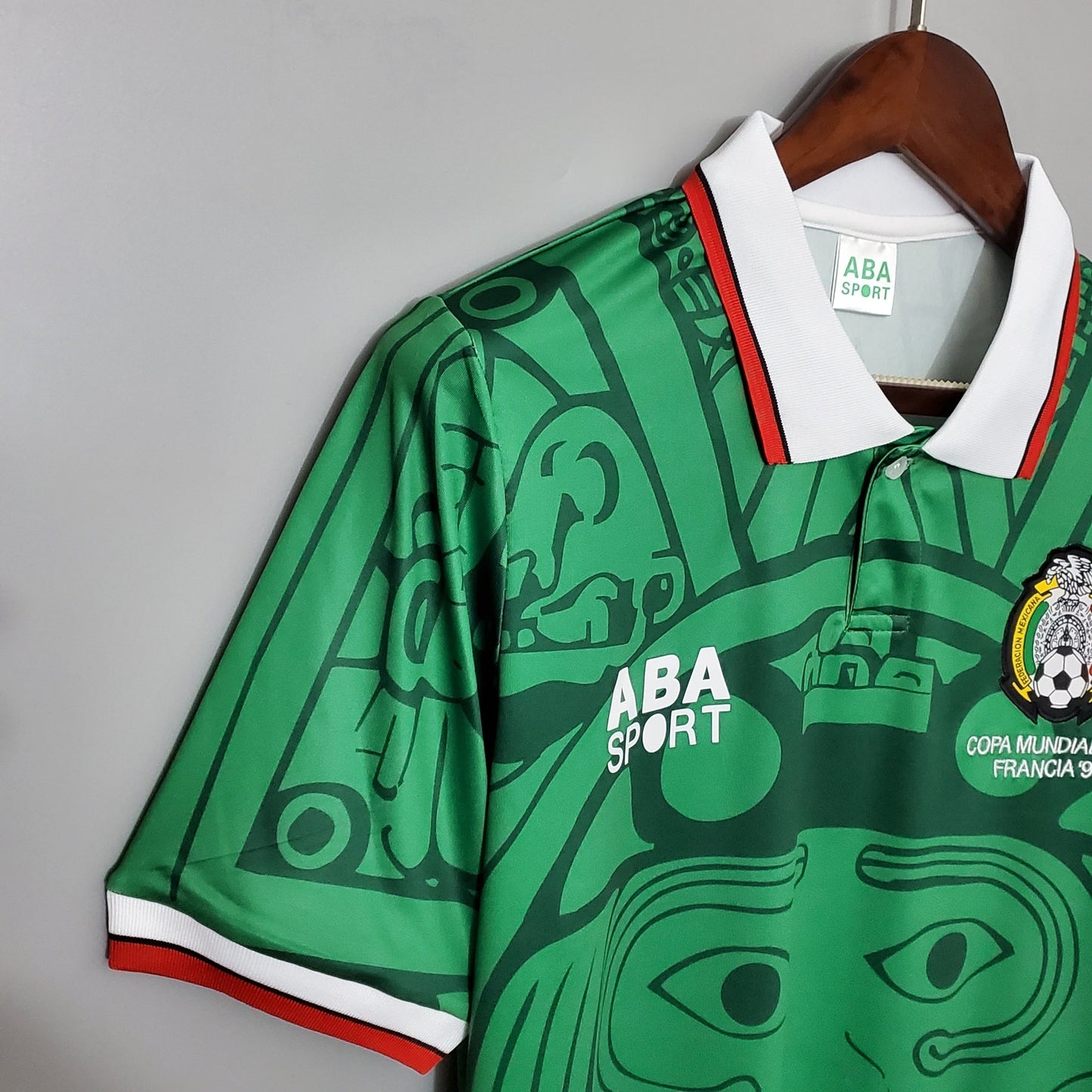 1998 Mexico Home Retro GK Jersey