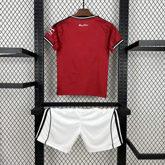 2025/2026 Manchester United Home Kit Kids Size