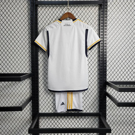 2023/2024 Real Madrid Home Kit Kids Size