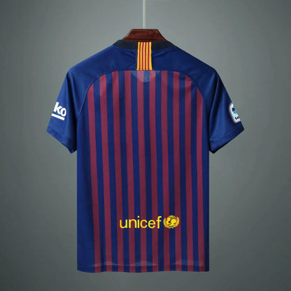 2018-2019 Retro Barcelona Home Jersey