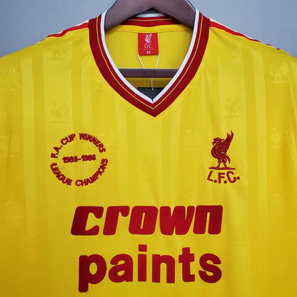 Liverpool Away 1985/1986 FA Cup Winner & League Champs Retro Jersey