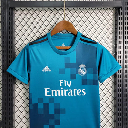 Real Madrid 2017/2018 Third Away Jersey Kids Size