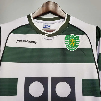 Retro Sporting Lisbon 2002-2003 Home Jersey