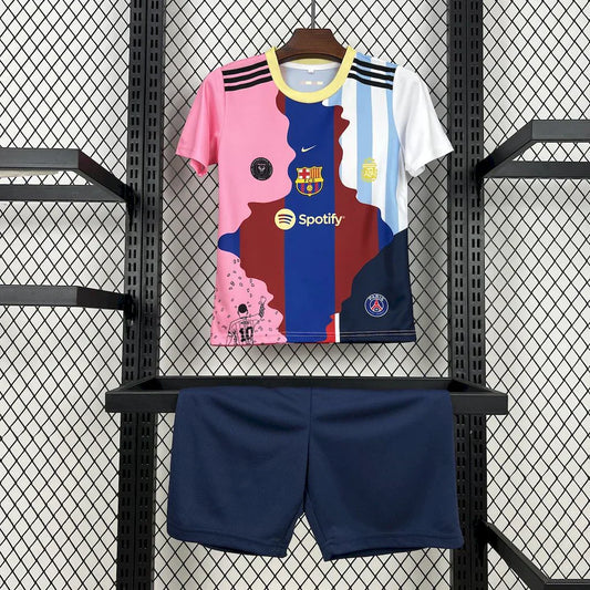 Messi 10 All Teams Limited Jersey Kids Size