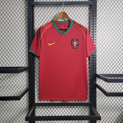 2006 Portugal Home Retro Jersey