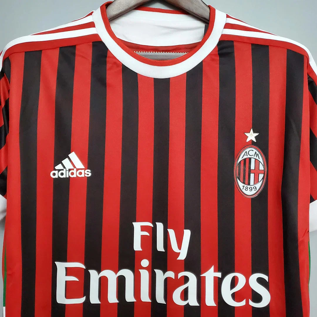 2011-2012 Retro AC Milan Home Jersey