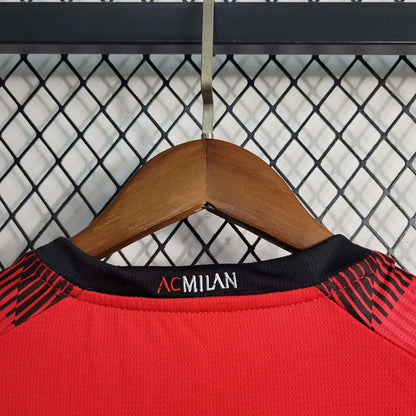 2023/2024 AC Milan Home Jersey Kids Size