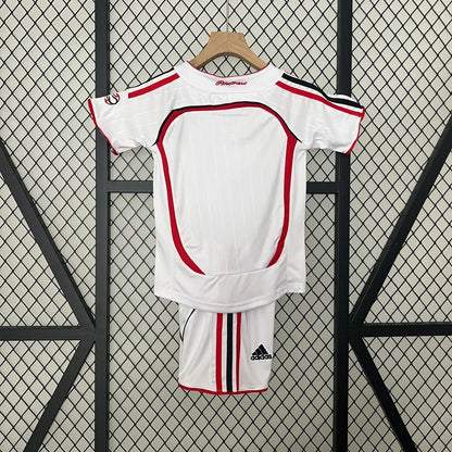 Ac Milan 2006/2007 Away Jersey Kids Size