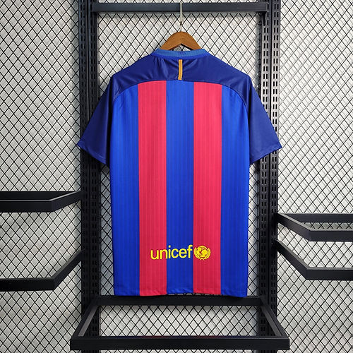 16/17  Barcelona Home Retro Jersey