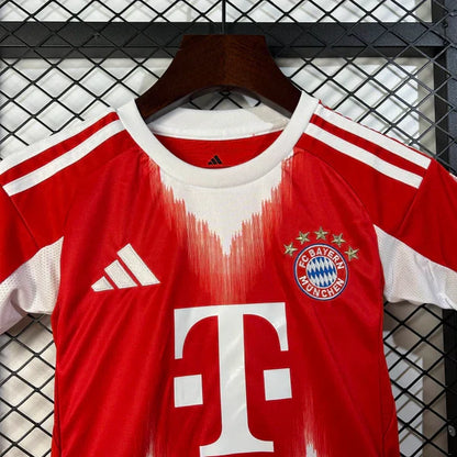 2025/2026 Bayern Munchen Home Kit Kids Size