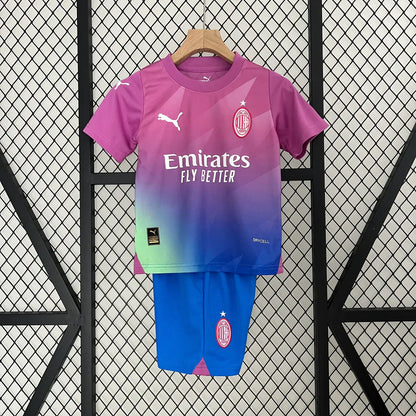AC Milan 2023/2024 Third Away Jersey Kids Size