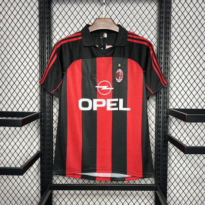 00/01 AC Milan Home Retro Jersey