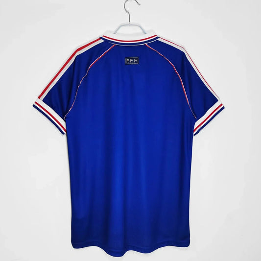France Retro 1998 World Cup Home Jersey