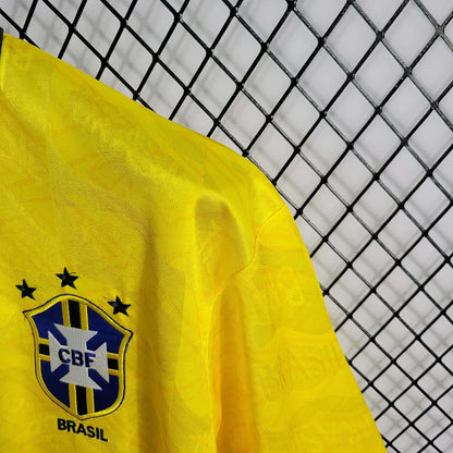 1991-1993 Retro Brazil Home Jersey
