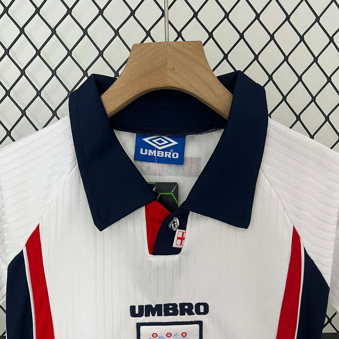 1998 Retro England Home Kit Kids Size
