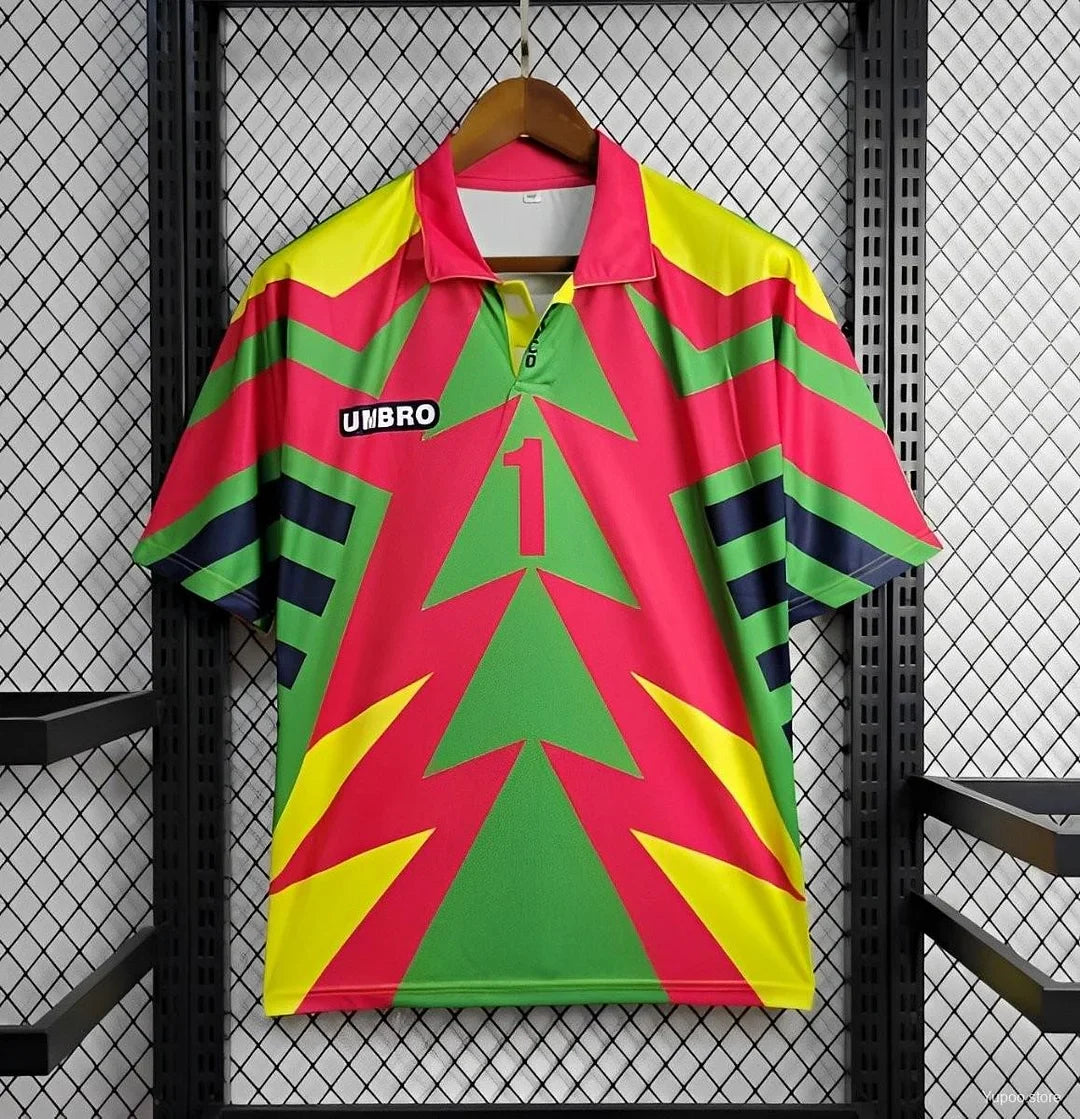 1998 Mexico World Cup CAMPOS 1 Home Retro GK Jersey