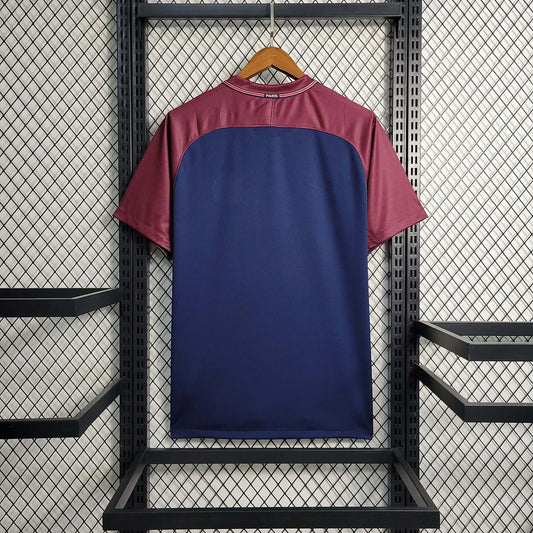 2017-2018 Retro PSG Paris Saint-Germain Home Jersey