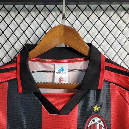 1998-1999 Retro AC Milan Home Jersey