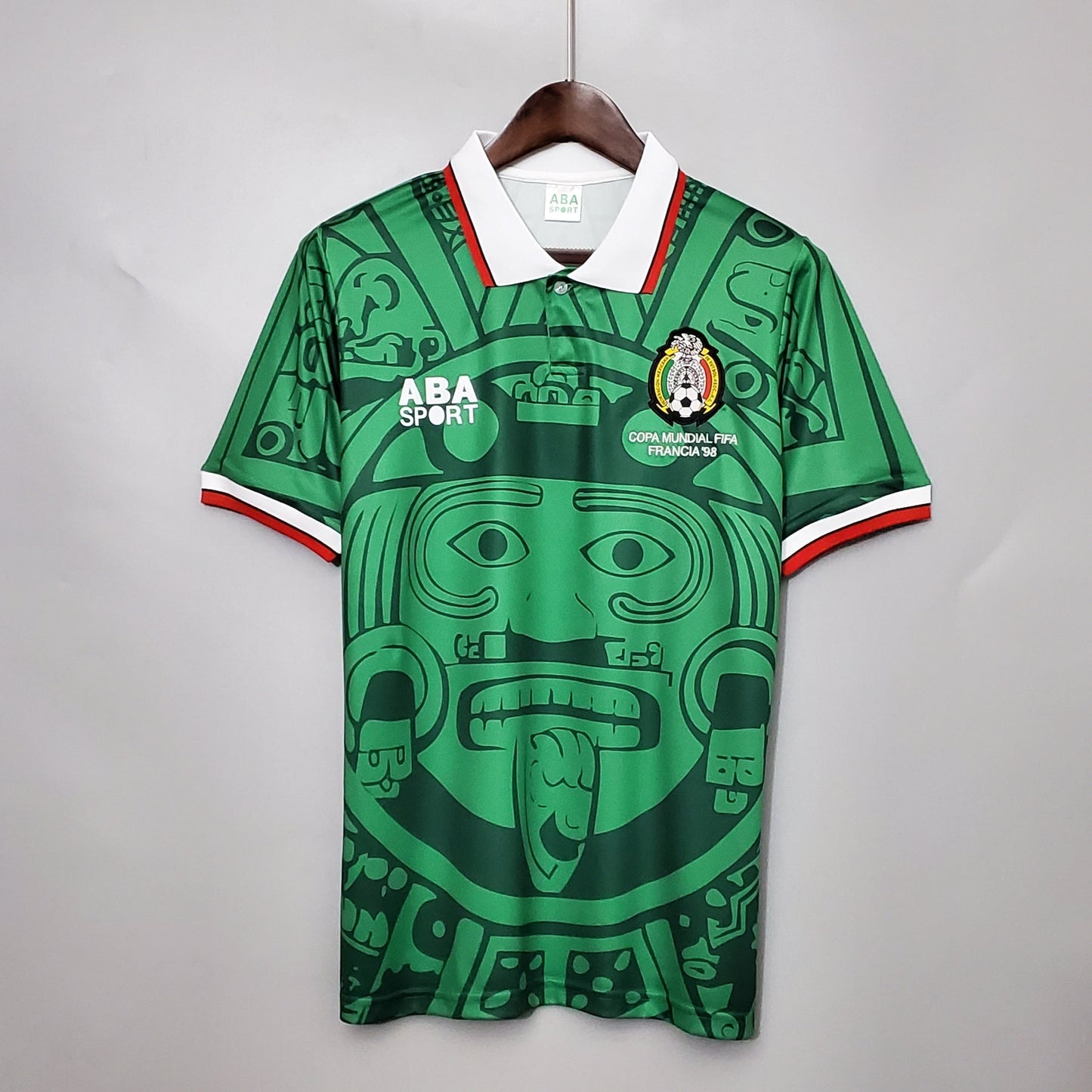 1998 Mexico Home Retro GK Jersey