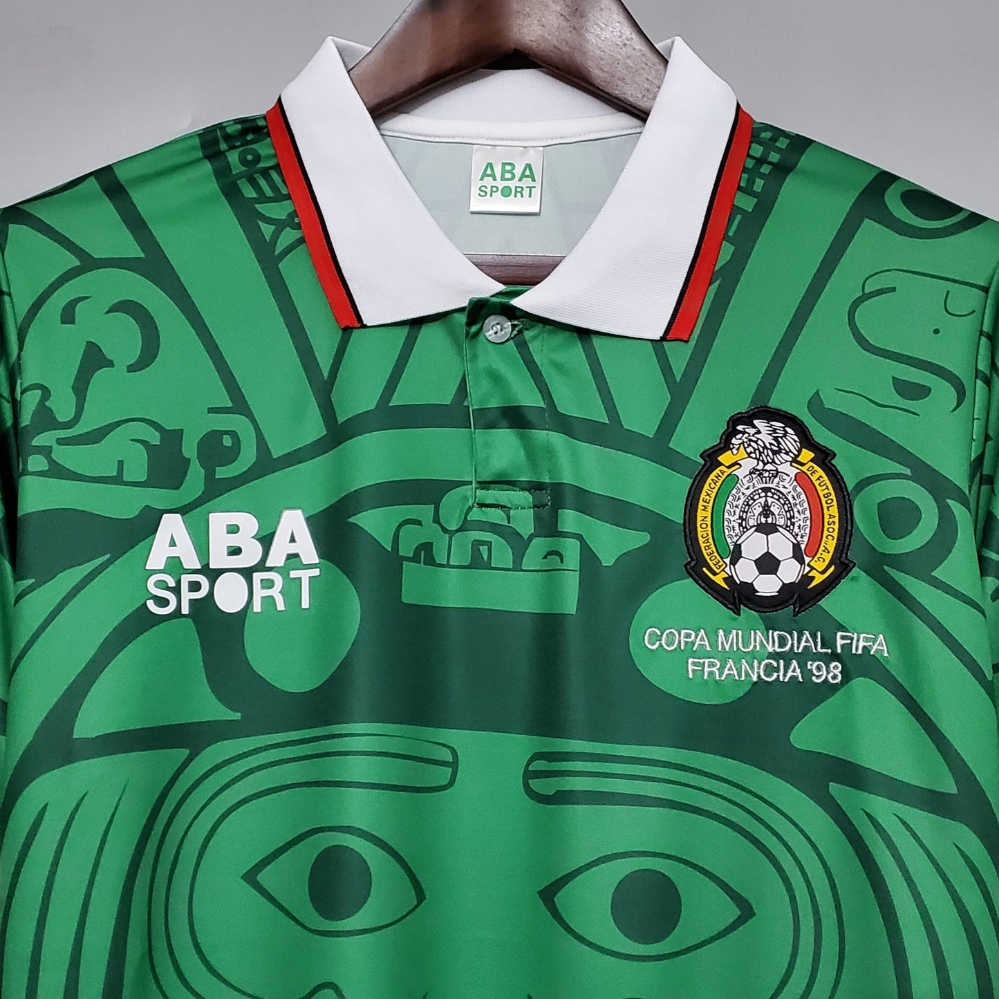 1998 Mexico Home Retro GK Jersey