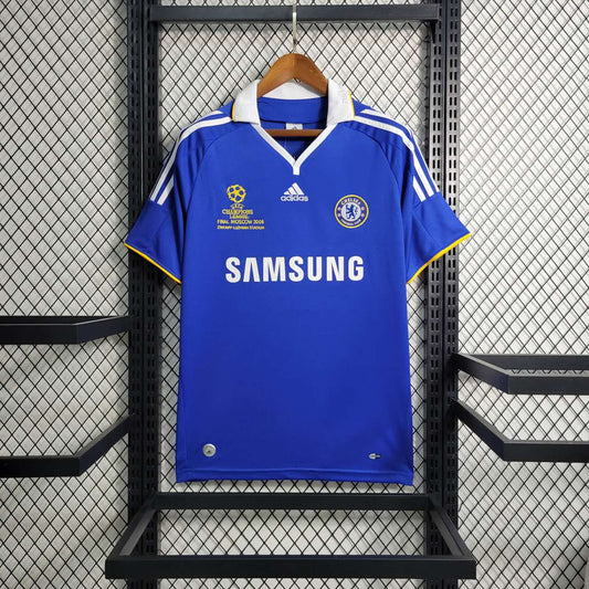 08/09  Chelsea Home Champions League Final Retro Jersey