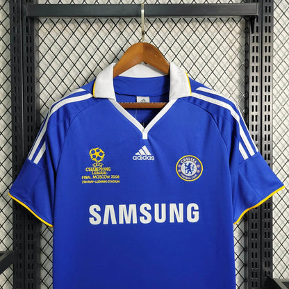 08/09  Chelsea Home Champions League Final Retro Jersey