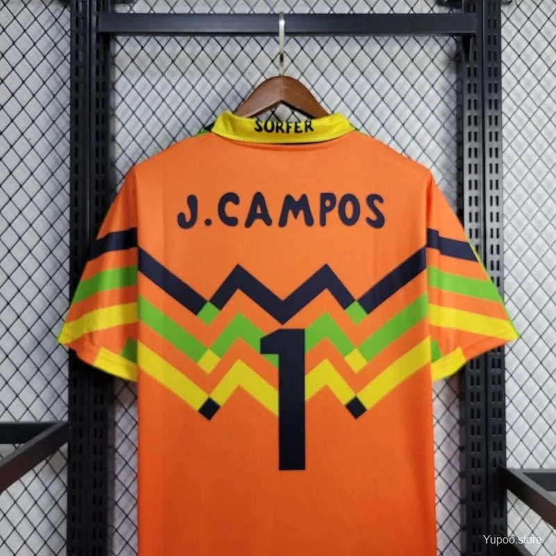 1994 Mexico CAMPOS 1 Home Retro GK Jersey