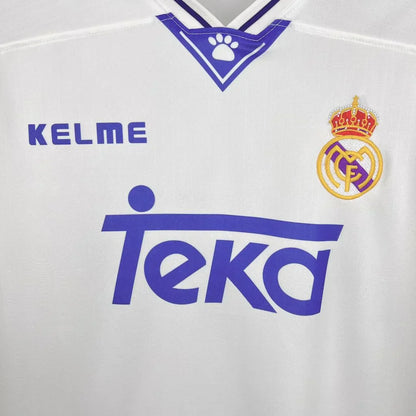 1996/1997 Retro Real Madrid Home Jersey