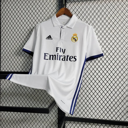 2016/2017 Retro Real Madrid Home Jersey