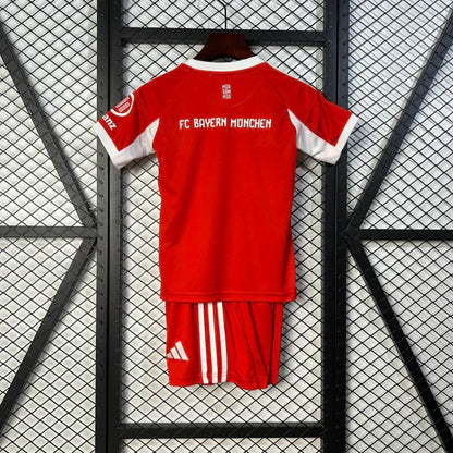 2025/2026 Bayern Munchen Home Kit Kids Size