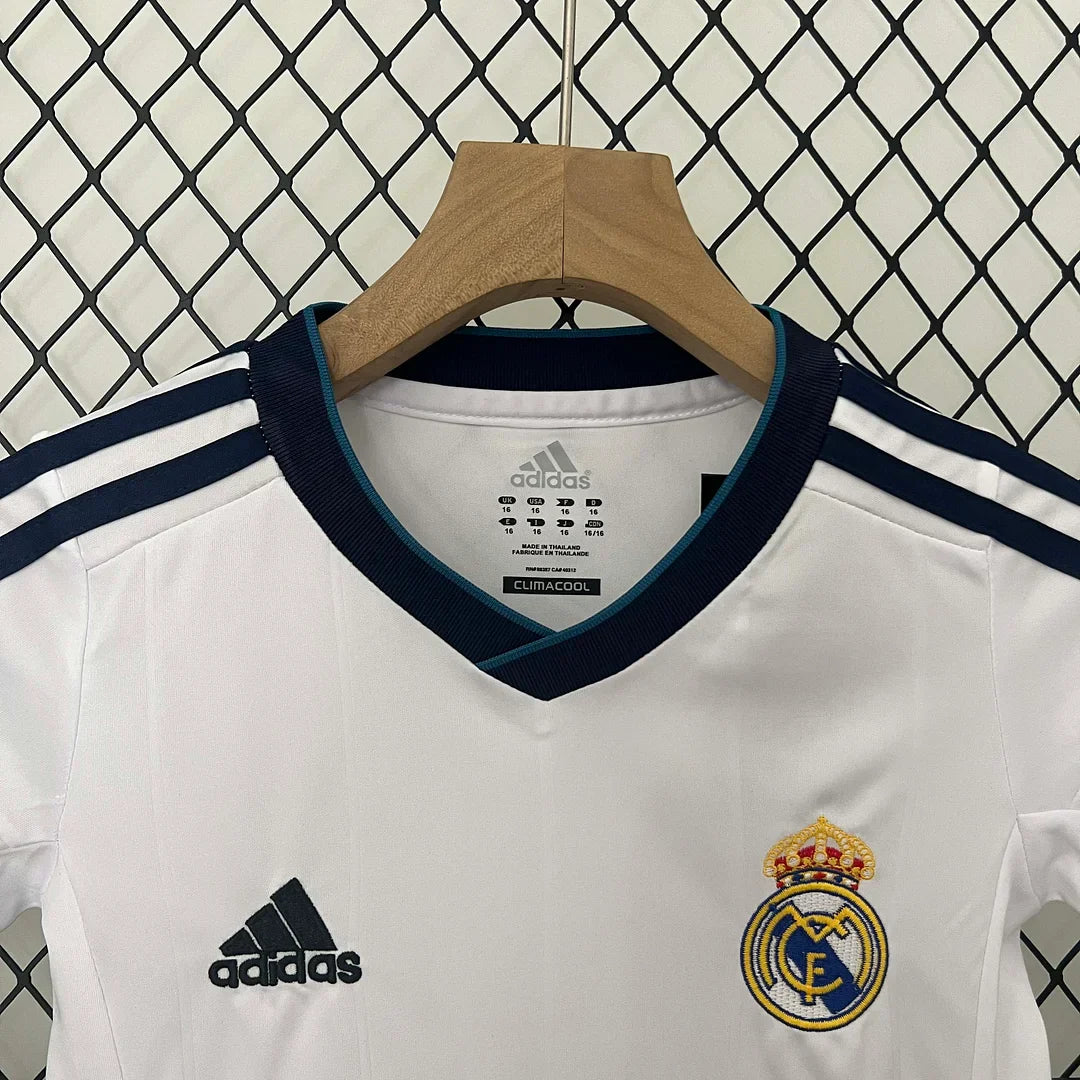 2012/2013 Retro Real Madrid Home Kit Kids Size