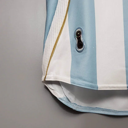 2006 Retro Argentina Home Jersey