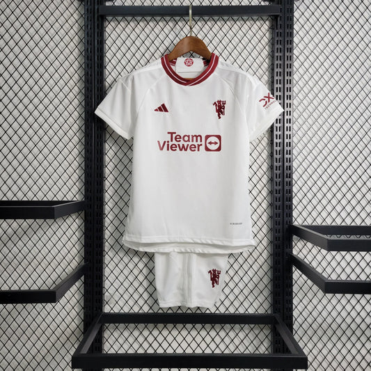 Manchester United 2023/2024 Third Away Jersey Kids Size