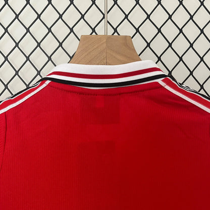Manchester United 1998/1999 Home Jersey Kids Size