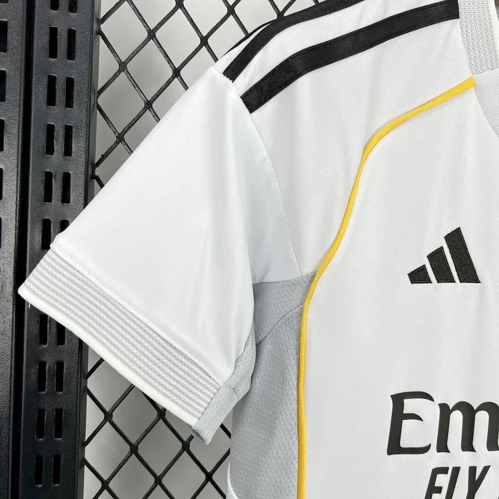 2025/2026 Real Madrid Home Kit Kids Size