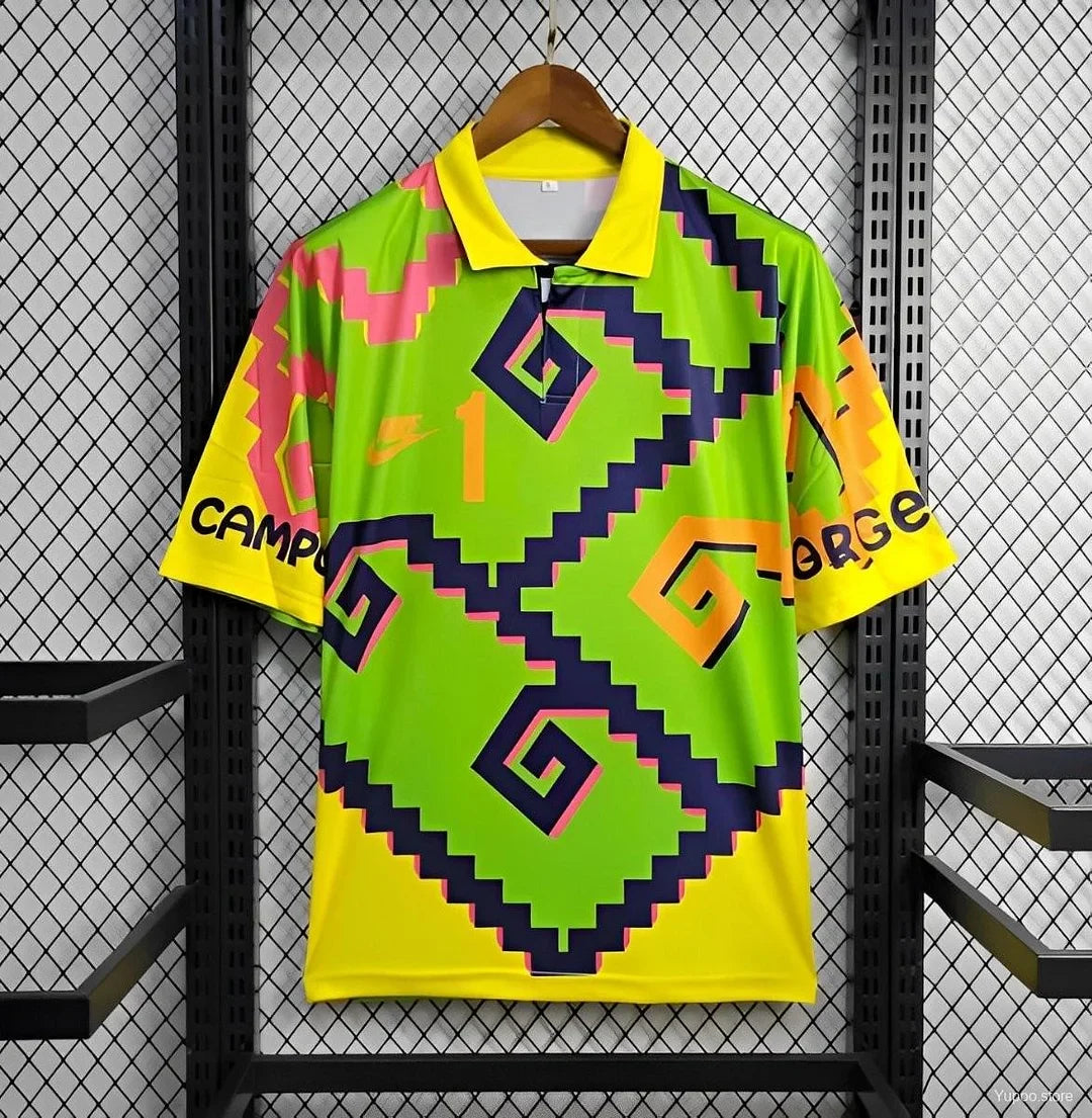 1995 Mexico CAMPOS 1 Away Retro GK Jersey