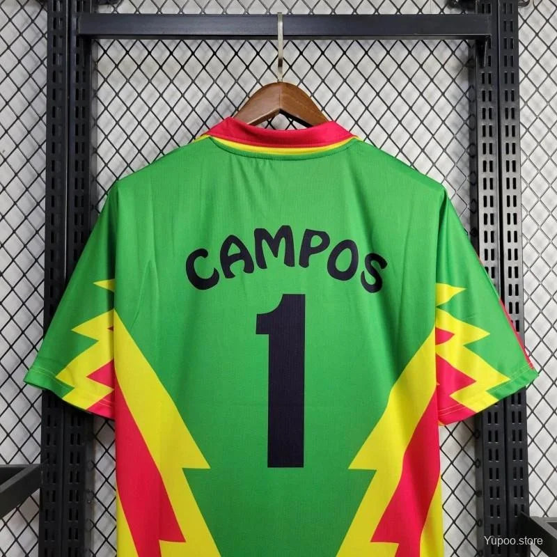 1998 Mexico World Cup CAMPOS 1 Home Retro GK Jersey