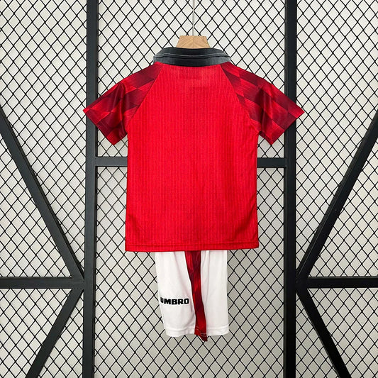 1996/1998 Retro Manchester United Home Kids Size