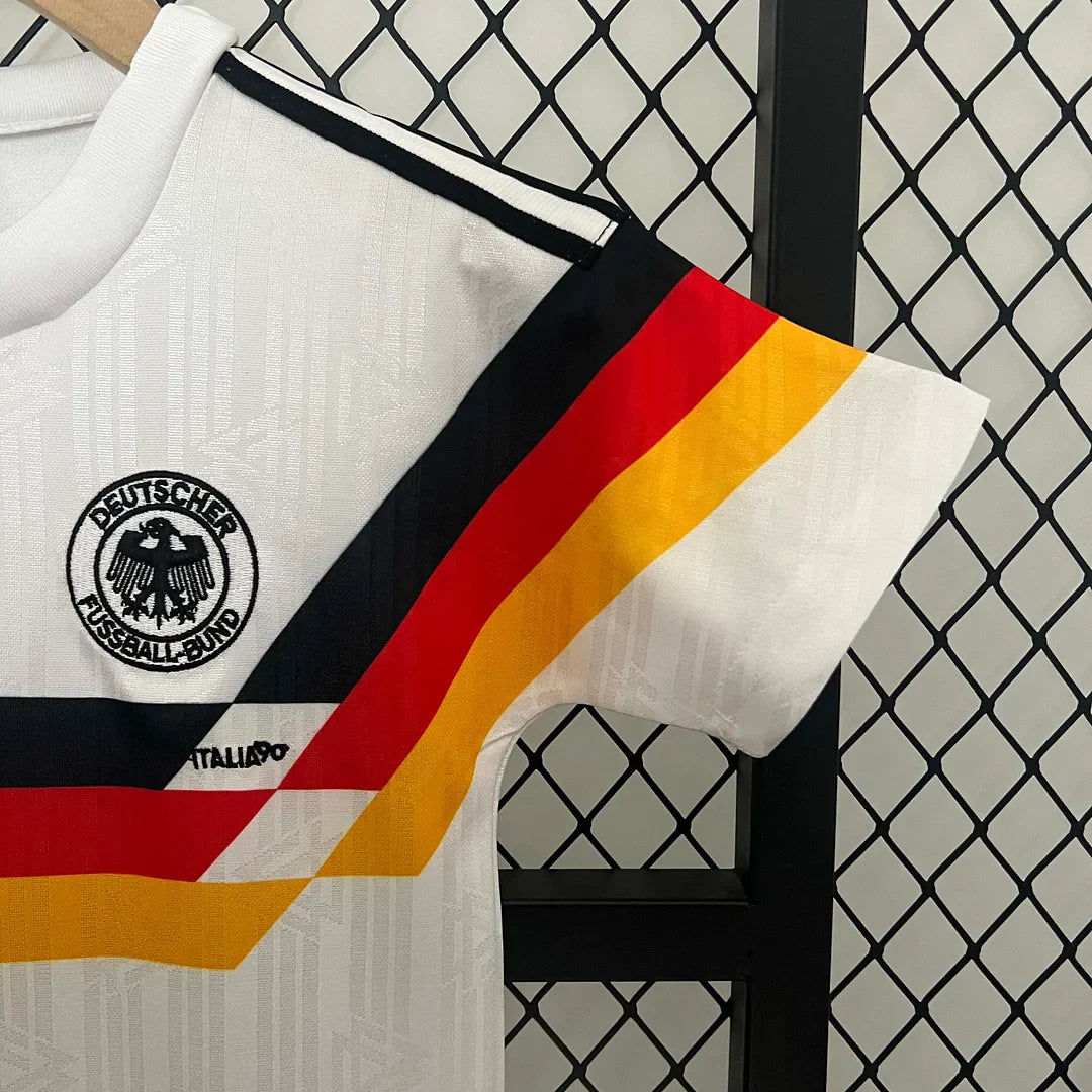 1990 Retro Germany Home Jersey Kids Size