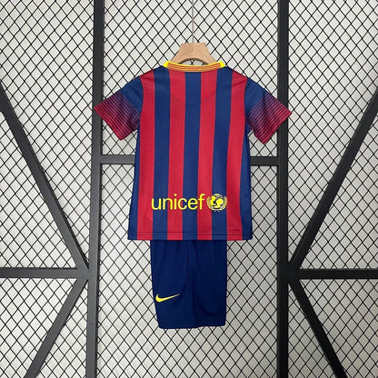 2013/2014 Retro Barcelona Home Kit Kids Size